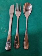 Kinderbestek met giraf struisvogel leeuw, Ophalen of Verzenden, 'T Olde Gre-j, Info@toldegrej.nl, Endepoelstraat 20f Didam