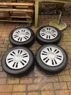 Vw up winterset met wieldoppen., Auto-onderdelen, 14 inch, Banden en Velgen, 185 mm, Winterbanden
