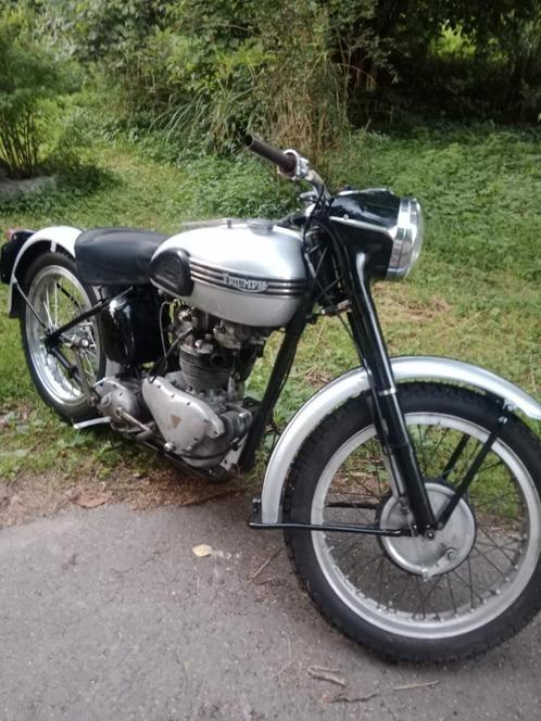 triumph pre unit 1952 t100 alu  .6t 5t t110, Motoren, Motoren | Oldtimers, Overig, Ophalen