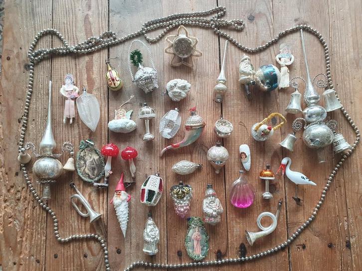 Grote koop oude/antieke Kerstversiering, Diversen, Kerst, Ophalen of Verzenden
