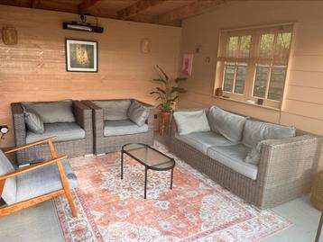 Brampton loungeset tuin, bank en twee stoelen beschikbaar voor biedingen