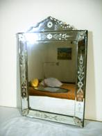 Venetiaanse spiegel, Antiek en Kunst, Ophalen of Verzenden, Rechthoekig, Minder dan 50 cm, Minder dan 100 cm