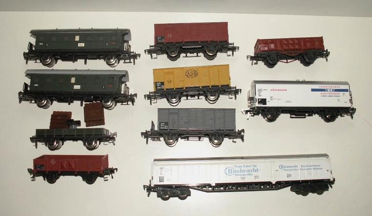 Fleischmann diverse wagons [ 29 stuks ], Hobby en Vrije tijd, Modeltreinen | H0, Gebruikt, Wagon, Gelijkstroom, Fleischmann, Ophalen of Verzenden