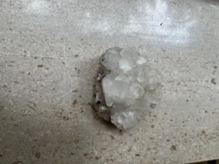 Bergkristal Cluster (70x50 mm), Verzamelen, Mineralen en Fossielen, Mineraal, Ophalen of Verzenden