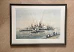 Schilderij scheepvaart, Ophalen
