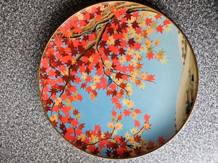 5 prachtige Japanse borden., Antiek en Kunst, Antiek | Keramiek en Aardewerk, Ophalen of Verzenden