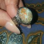 Ring maat 19 batu akik jesper Garut Indonesië, 19 tot 20, Ophalen of Verzenden, Zo goed als nieuw, Dame of Heer