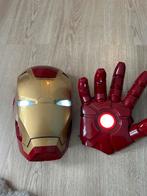 Iron Man Masker en Handschoen Set, Ophalen of Verzenden, Zo goed als nieuw