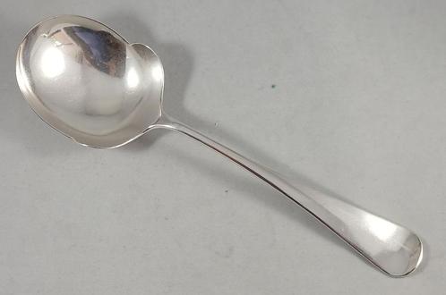 Aardappellepel Haags Lofje antiek 835 zilver, Antiek en Kunst, Antiek | Goud en Zilver, Zilver, Verzenden