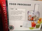 Watshome food processor blender nieuw 350watt 1 liter, Nieuw, Ophalen of Verzenden, Blender