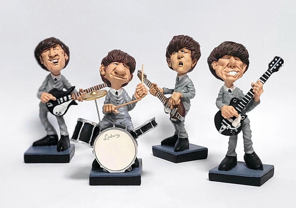 George Harrison Beatles beeldje by Warren Stratford deco, Verzamelen, Info@deconoord.nl, Deco Noord, Nieuw, Ophalen of Verzenden