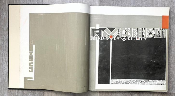 Wendingen 1926 Life-Work of the Architect Frank Lloyd Wright, Antiek en Kunst, Antiek | Boeken en Bijbels, Ophalen of Verzenden