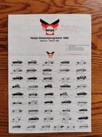 Herpa gesamtprogramm folder / catalogus 1985, Ophalen of Verzenden, Gebruikt, Auto, Herpa