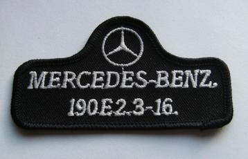 Mercedes 190E 2,3-16 patch badge opnaai beschikbaar voor biedingen