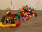 Duplo eigenbouw winkeltje race setje, Ophalen of Verzenden, Gebruikt, Duplo