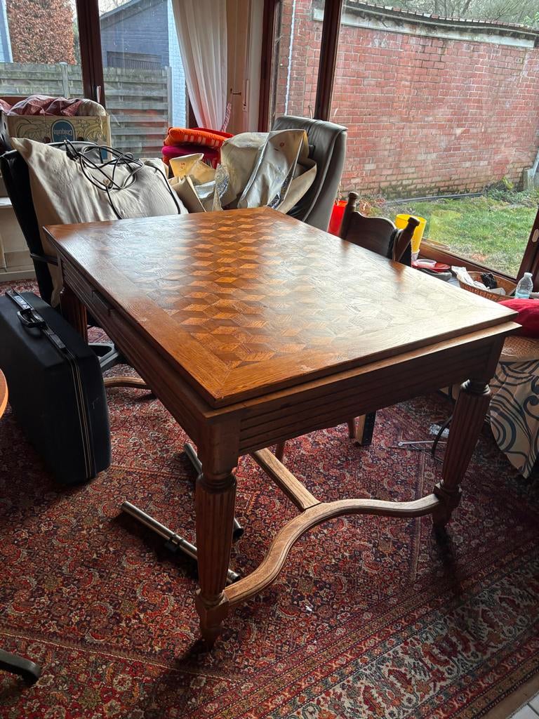 Eettafel met 6 stoelen, Ophalen of Verzenden