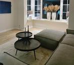 Hocker van Goossens Jim, grijs, 95x110 cm, Stof, 100 tot 125 cm, Ophalen of Verzenden, Zo goed als nieuw