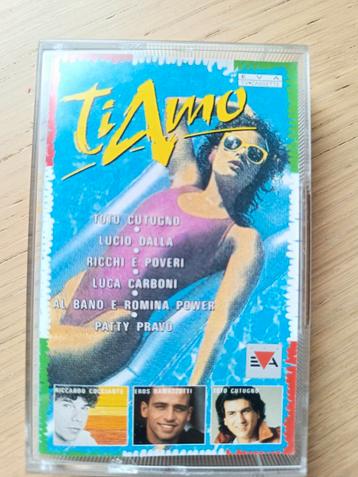 Ti Amo verzamel cassette Italiaanse hits beschikbaar voor biedingen
