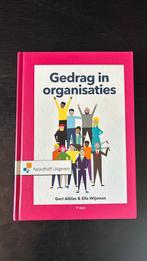 Ella Wijsman - Gedrag in organisaties, Ophalen, Zo goed als nieuw, Ella Wijsman; Gert Alblas