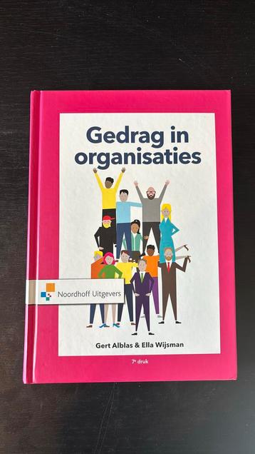 Ella Wijsman - Gedrag in organisaties beschikbaar voor biedingen