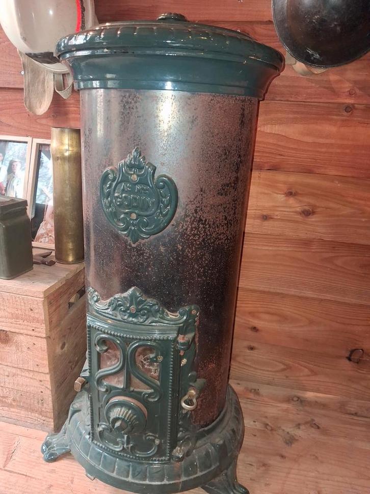 Godin Houtkachel - Klassiek en Sfeervol, Huis en Inrichting, Kachels, Gebruikt, Vrijstaand, Houtkachel, Hout, Ophalen of Verzenden