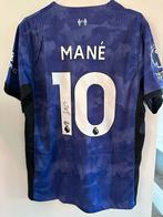 Liverpool Mané Gesigneerd Shirt, Maat 38/40 (M), Paars, Overige typen, Ophalen of Verzenden
