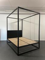 Nieuw Robuust industrieel metalen bedden - Ledikant hemelbed, Ophalen, Wit, 180 cm, Metaal