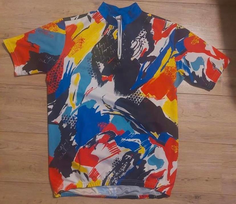 Prachtig retro vintage wielren shirt in goede staat maat M, Ophalen of Verzenden, Zo goed als nieuw