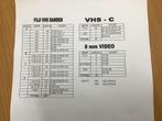 240 VHS, 27 VHS-C, 8 mm Video en 2 accupacken, Alle leeftijden, Ophalen, Nieuw in verpakking