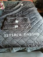 Riviera Maison plaid en 2 hoofdkussen hoezen, Nieuw, Dekbedovertrek, Ophalen of Verzenden, Eenpersoons