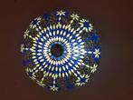 Oosterse mozaïek plafonniere, blauw: € 80, Ophalen of Verzenden, Zo goed als nieuw, Glas, Oosters, Turks ontwerp