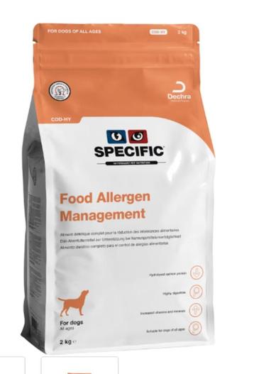 Hondenvoer Specific Food Allergen Management CDD-HY beschikbaar voor biedingen