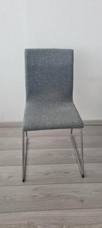 6 Grijze IKEA Stoelen, Ophalen of Verzenden, Zo goed als nieuw, Metaal, Grijs