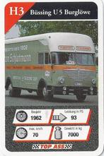 Kw 2902 autokaartje h3 bussing u 5 burglowe, Verzenden, Zo goed als nieuw, Auto's