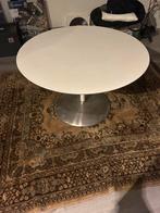 Ronde Scandinaviësche met metalen tulp, Gebruikt, 50 tot 100 cm, Rond, Ophalen of Verzenden