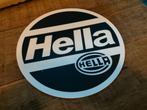 HELLA  reclamebord kunststof rond 24  cm, Ophalen of Verzenden, Zo goed als nieuw, Auto's