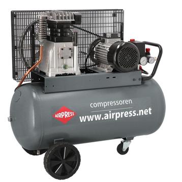 Actie!! Airpress HK 600-90Pro/4 Pk/90 Liter ketel/10 Bar! beschikbaar voor biedingen