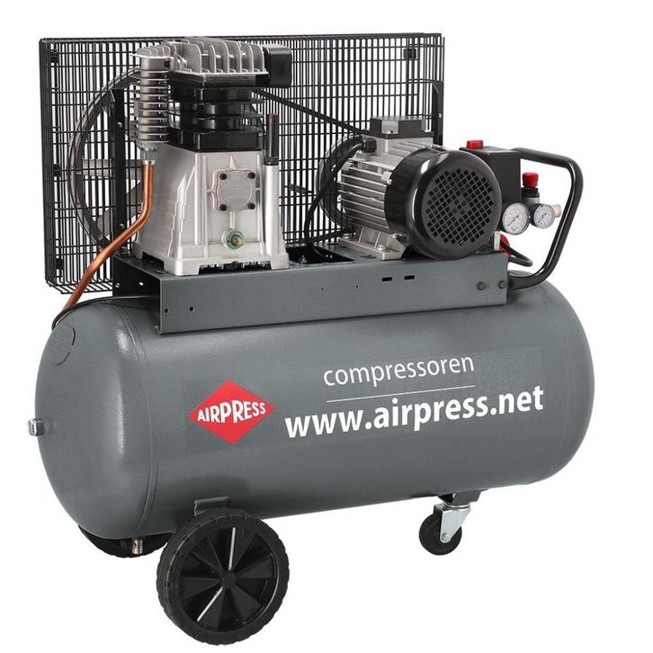 Actie!! Airpress HK 600-90Pro/4 Pk/90 Liter ketel/10 Bar!, Auto diversen, Autogereedschap, Nieuw, Ophalen