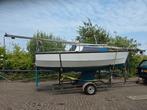 Zeilboot compleet inclusief trailer €850 incl motor, Ophalen, Gebruikt, 6 tot 9 meter, Polyester