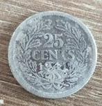 nederlandse munt 25 cent 1941, volgnr 174, Postzegels en Munten, Munten | Nederland, Ophalen of Verzenden, Koningin Wilhelmina