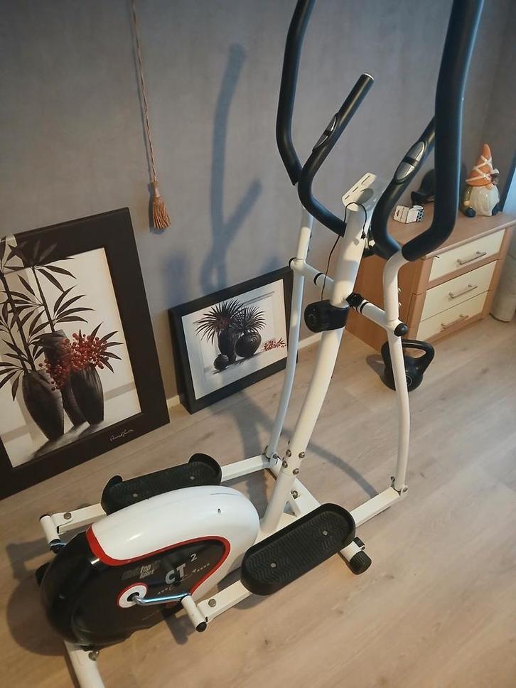 Crosstrainer Christopeit sport CT2, Sport en Fitness, Fitnessapparatuur, Gebruikt, Crosstrainer, Armen, Benen, Buik, Rug, Metaal