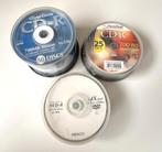 100 beschrijfbare schijven: 75 CD & 25 DVD  recordable, Ophalen of Verzenden, Nieuw, Dvd, Op spindel