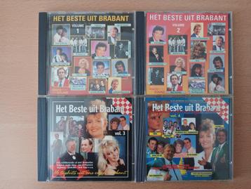 4 originele cd's Het Beste uit Brabant beschikbaar voor biedingen
