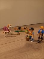 Playmobil complete set paarden met verzorgers, Ophalen of Verzenden, Zo goed als nieuw, Complete set