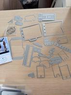 Scrap: pakket 10 ECD Suitcase, Ophalen of Verzenden, Zo goed als nieuw, Overige merken