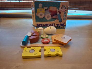 Mini Masters Toys Houten Ontbijtservice beschikbaar voor biedingen