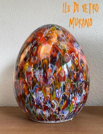 Vintage XXL Ilu di Vetro tafellamp 80’s beschikbaar voor biedingen