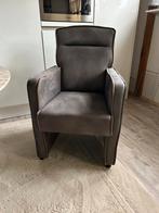 Als Nieuw Eetkamerstoelen, Huis en Inrichting, Fauteuils, Ophalen, Minder dan 75 cm, Leer, Zo goed als nieuw