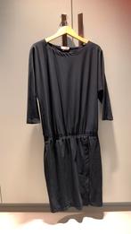 Ladress L of XL zgan jurk travelstof zwart vlindermouw, Kleding | Dames, Zwart, Maat 46/48 (XL) of groter, Ophalen of Verzenden