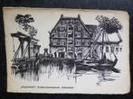 ENKHUIZEN  Peperhuis zuiderzeemuseum  pentekening, Ophalen of Verzenden, Noord-Holland